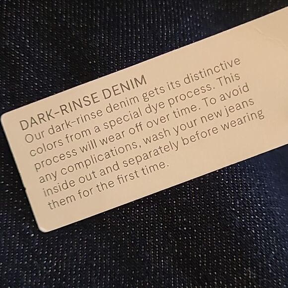 NEW 16 WIDE LEG LIZ CLAIRBORNE DARK WASH MID RISE TROUSERS JEANS 1X NWT - Picture 12 of 13